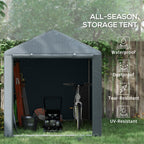 2.2 x 1.6 m Outdoor Storage Tent, with Accessories