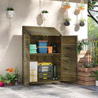 103.5 x 59 cm Wooden Garden Shed