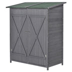 139 x 75 Fir Wood Garden Shed, with Asphalt Roof