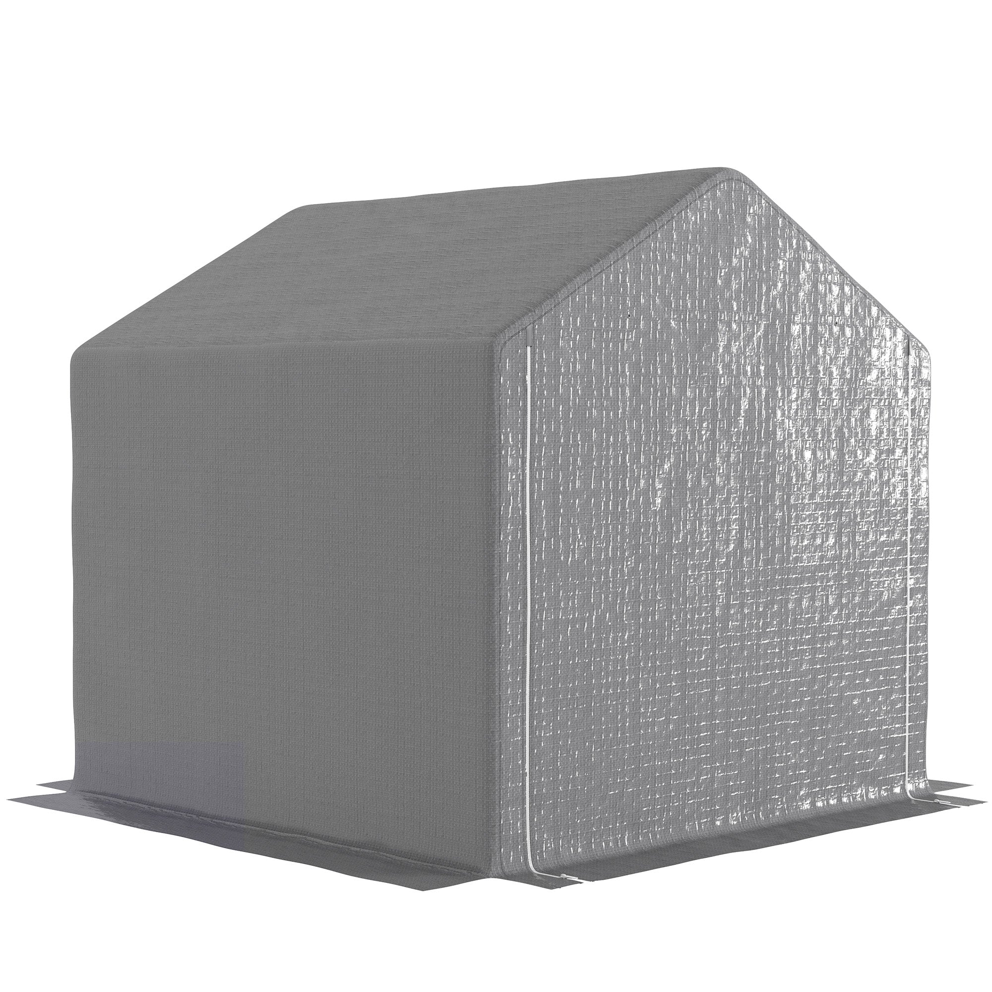 2 x 2m Garden Fabric Storage Tent - Grey