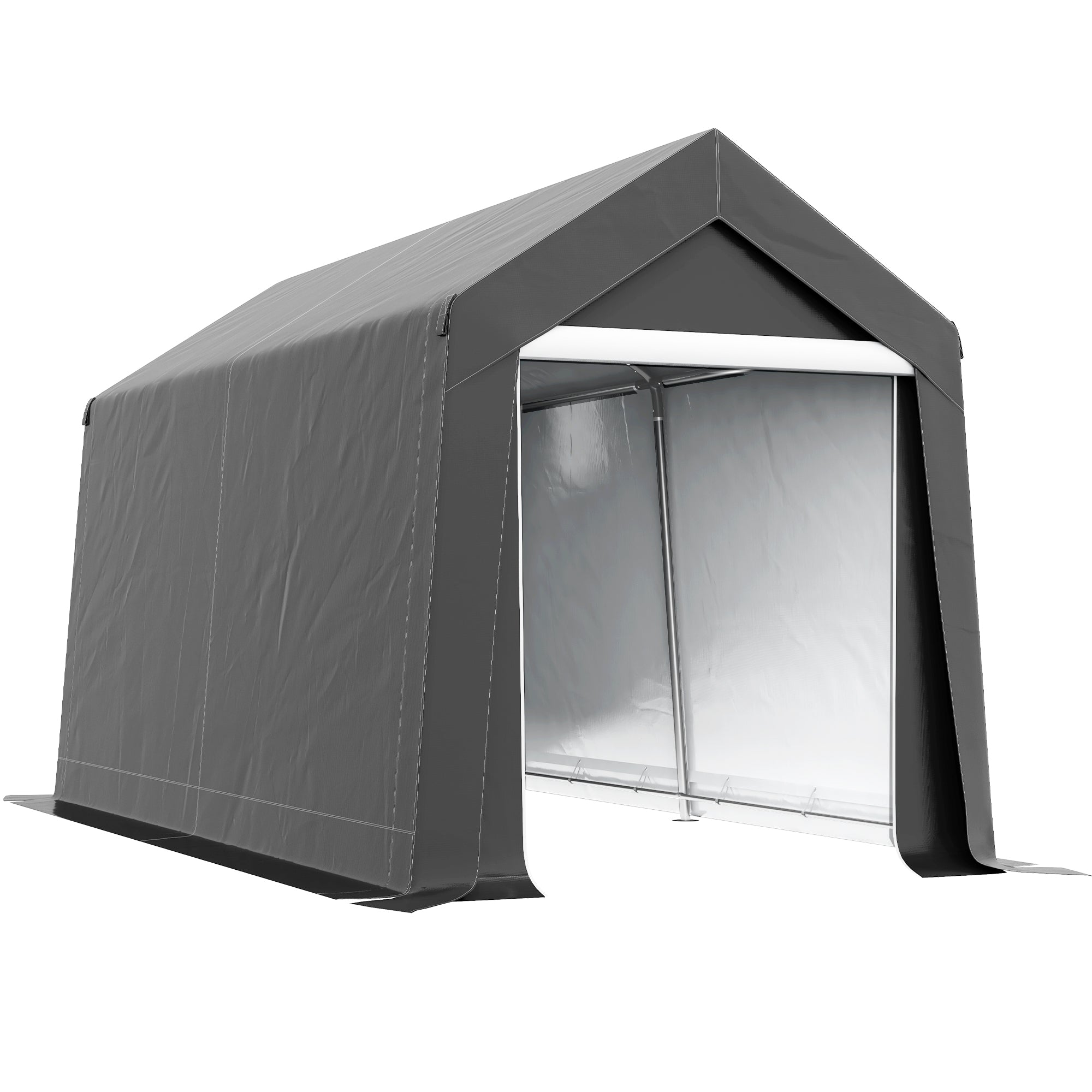 3.6 x 2.1m Portable Outdoor Shed, with Window