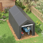 3.6 x 2.1m Portable Outdoor Shed, with Window