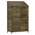 103.5 x 59 cm Wooden Garden Shed
