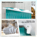 7 x 4ft Galvanised Steel Garden Shed, with Lock and Gloves Outsunny