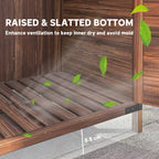 103.5 x 59 cm Wooden Garden Shed