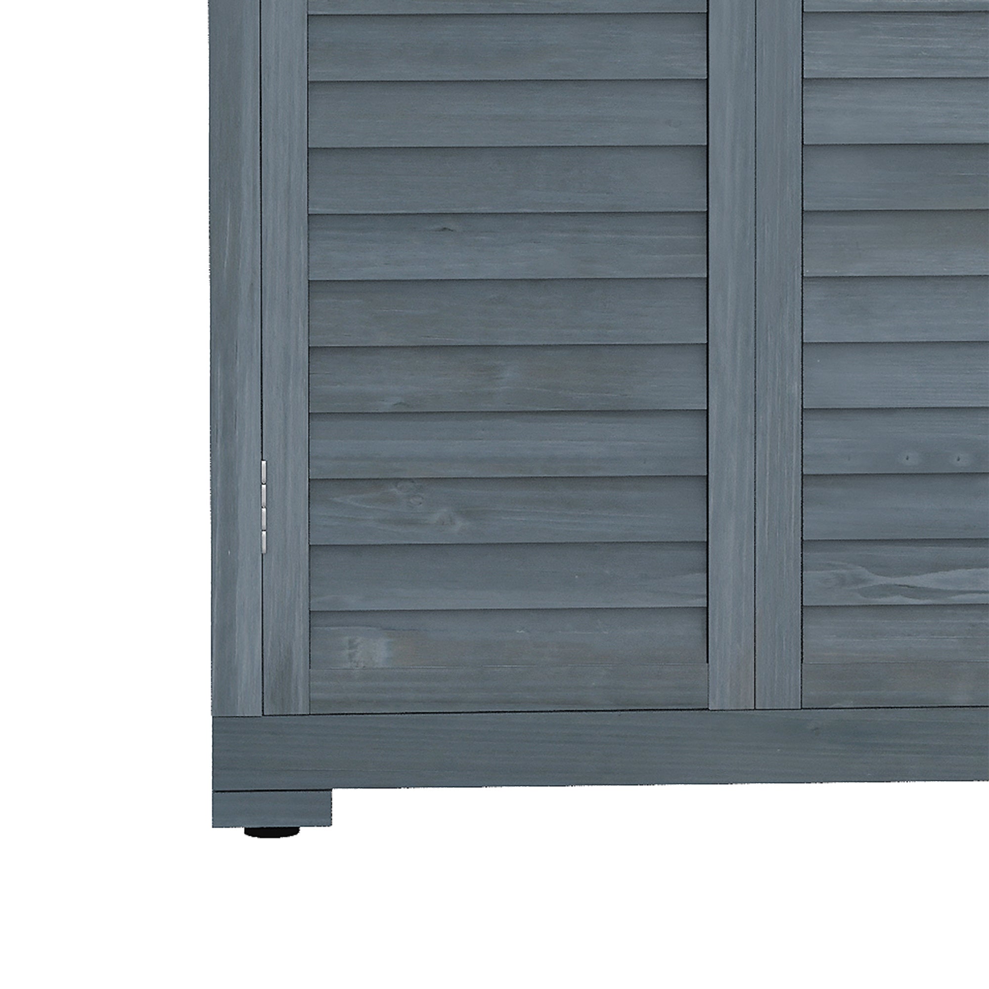 39.5 x 79cm Fir Wood Garden Shed Outsunny