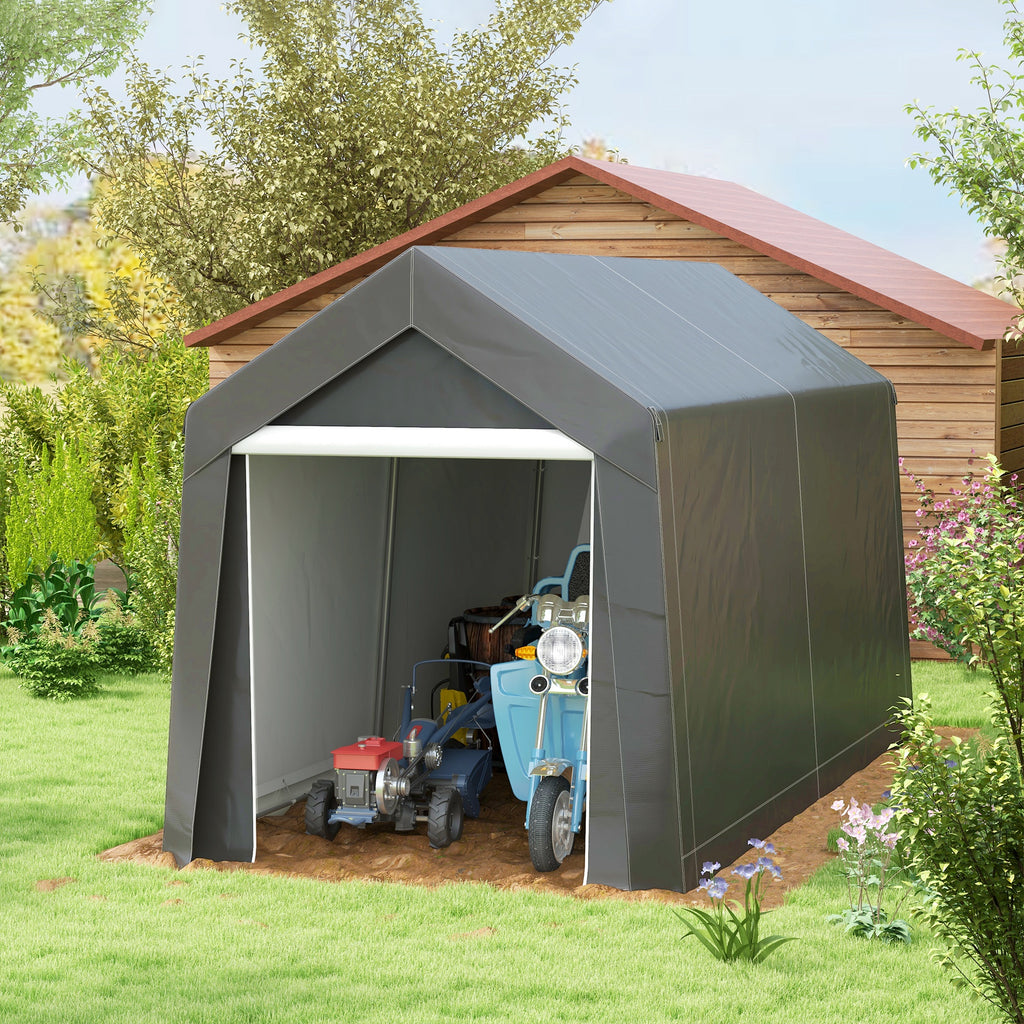 3.6 x 2.1m Portable Outdoor Shed, with Window