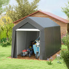 3.6 x 2.1m Portable Outdoor Shed, with Window