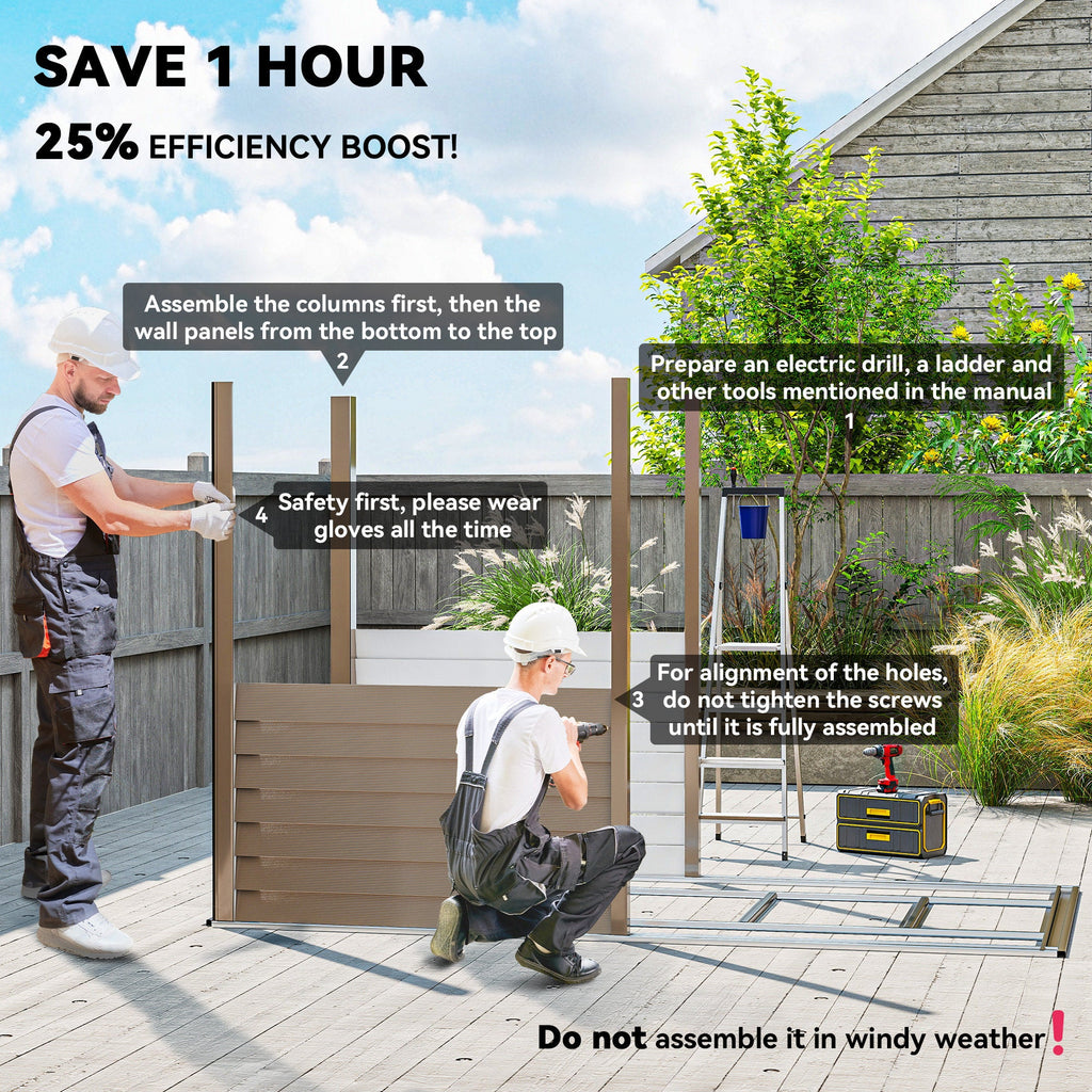 5 x 9ft Galvanised Metal Garden Shed with Foundation Kit, Outdoor Lean-to Shed, Tool Storage House with Lockable Doors, Gloves and 2 Air Vents for Patio Outsunny