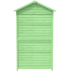 Weatherproof Fir Wood Tool House with Ventilation, Stable Construction, Outdoor Wood Garden Storage Shed, 90L x 56.5W x 175.5H cm AU Store