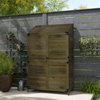 103.5 x 59 cm Wooden Garden Shed