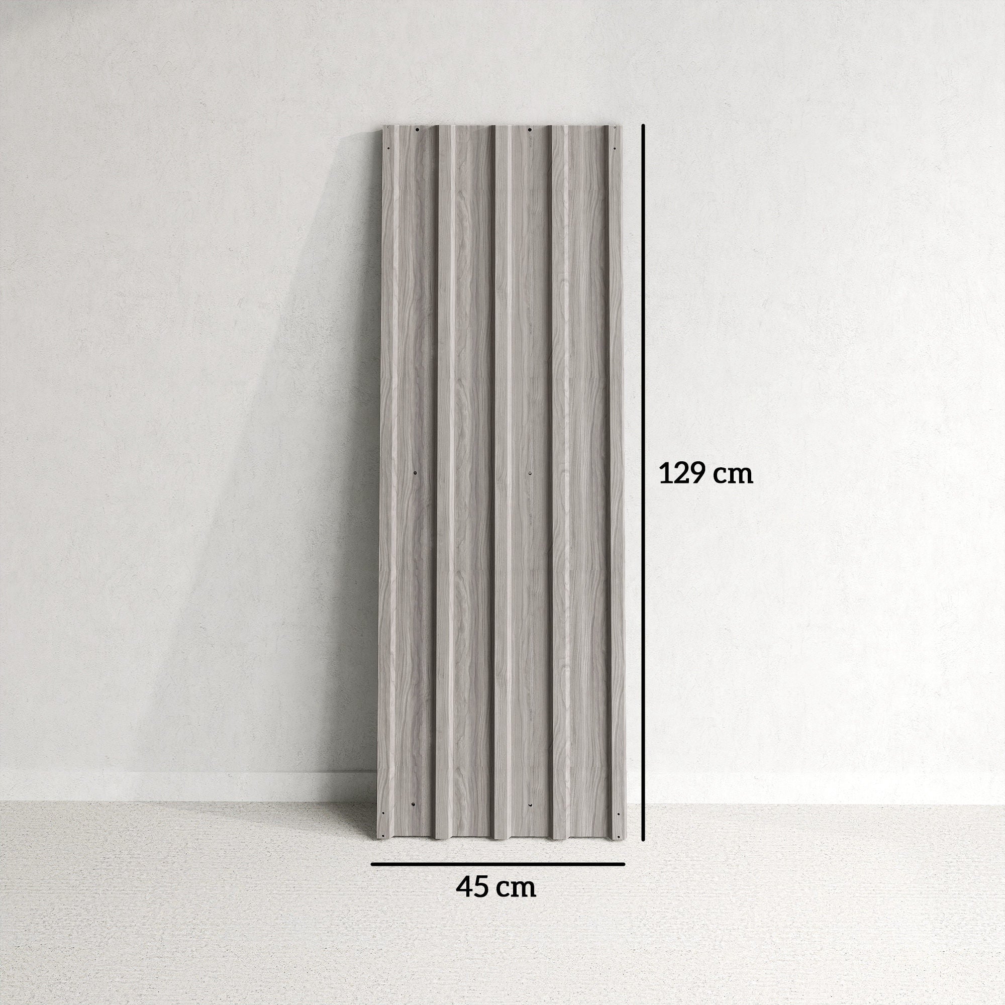 Set of 12 Corrugated Steel Roof Sheet Panels Wood Effect Outsunny