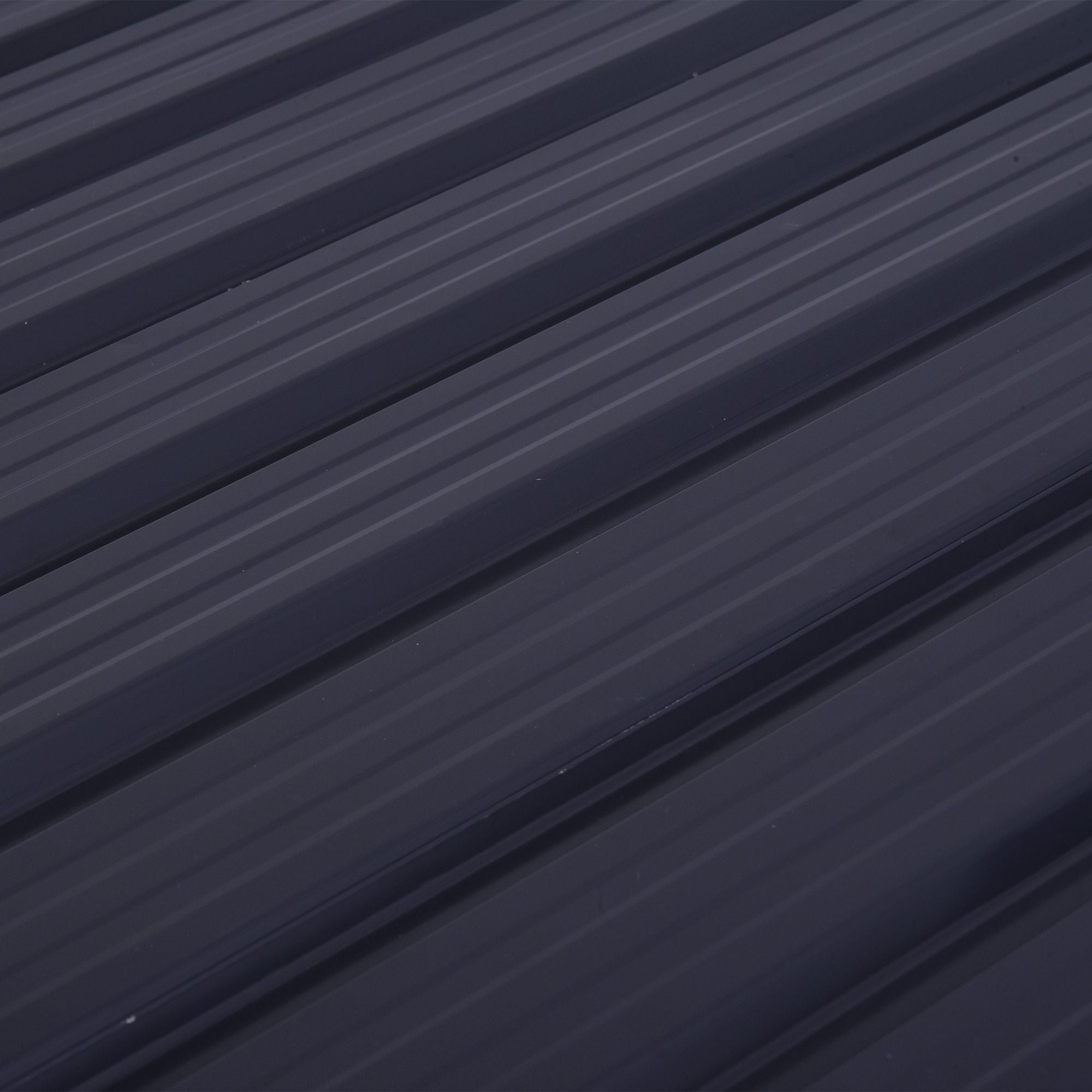 3.2 x 5.1ft Corrugated Steel Two-Bin Storage Shelter Outsunny