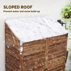 103.5 x 59 cm Wooden Garden Shed