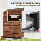 103.5 x 59 cm Wooden Garden Shed