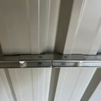 14 x 8ft Outdoor Garden Metal Storage Shed with Lockable Door, Tool Storage Box for Garden, Patio and Lawn, Grey