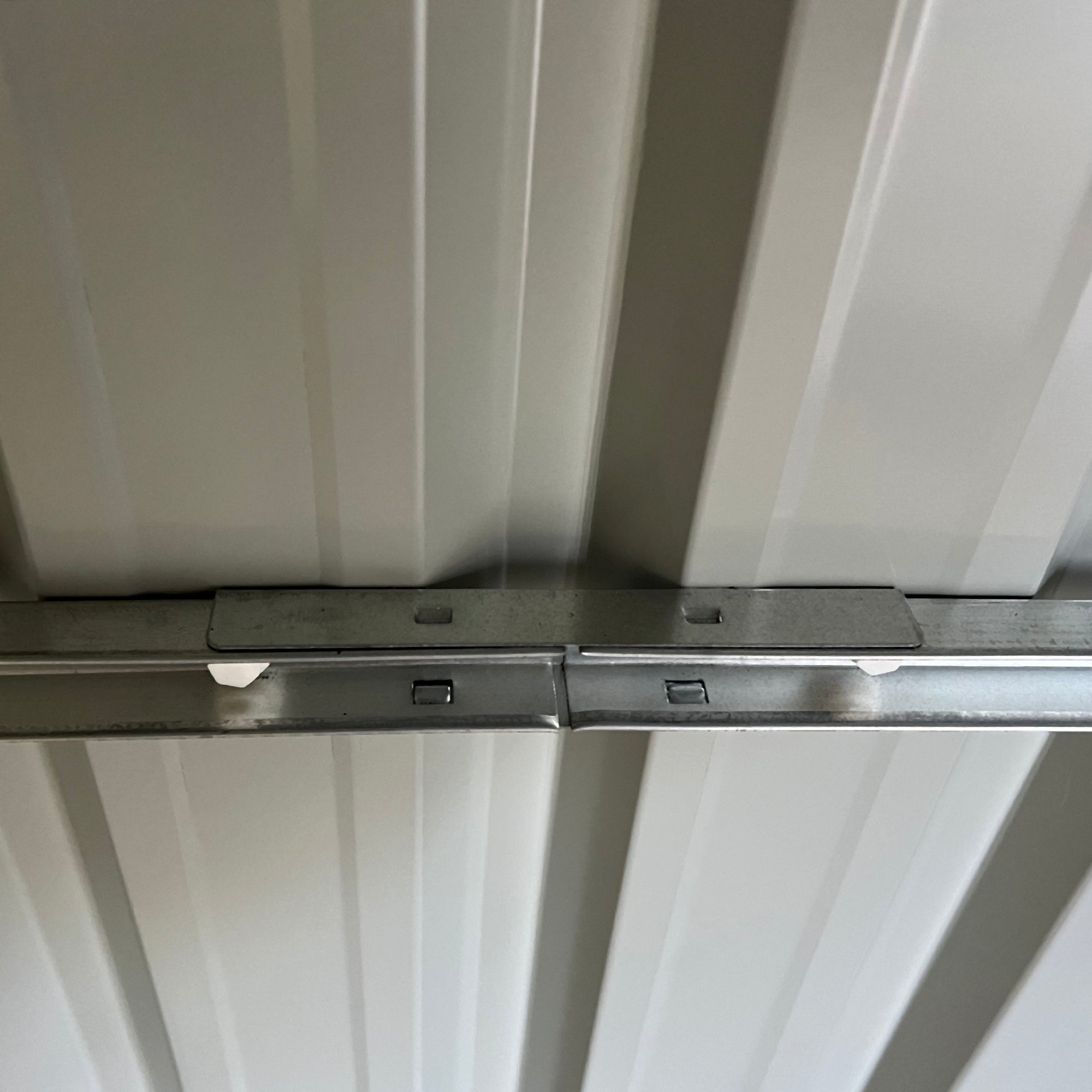 14 x 8ft Outdoor Garden Metal Storage Shed with Lockable Door, Tool Storage Box for Garden, Patio and Lawn, Grey