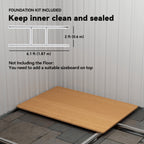 7 x 4ft Outdoor Garden Metal Storage Shed, Tool Storage Box for Backyard, Patio and Lawn Outsunny