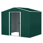 Large Garden Storage Shed, 7.7 x 5.7 with Ventilation Slots and Sliding Doors for Gardeners Outsunny
