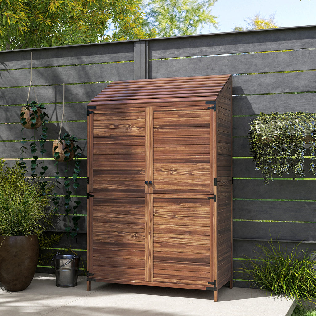103.5 x 59 cm Wooden Garden Shed