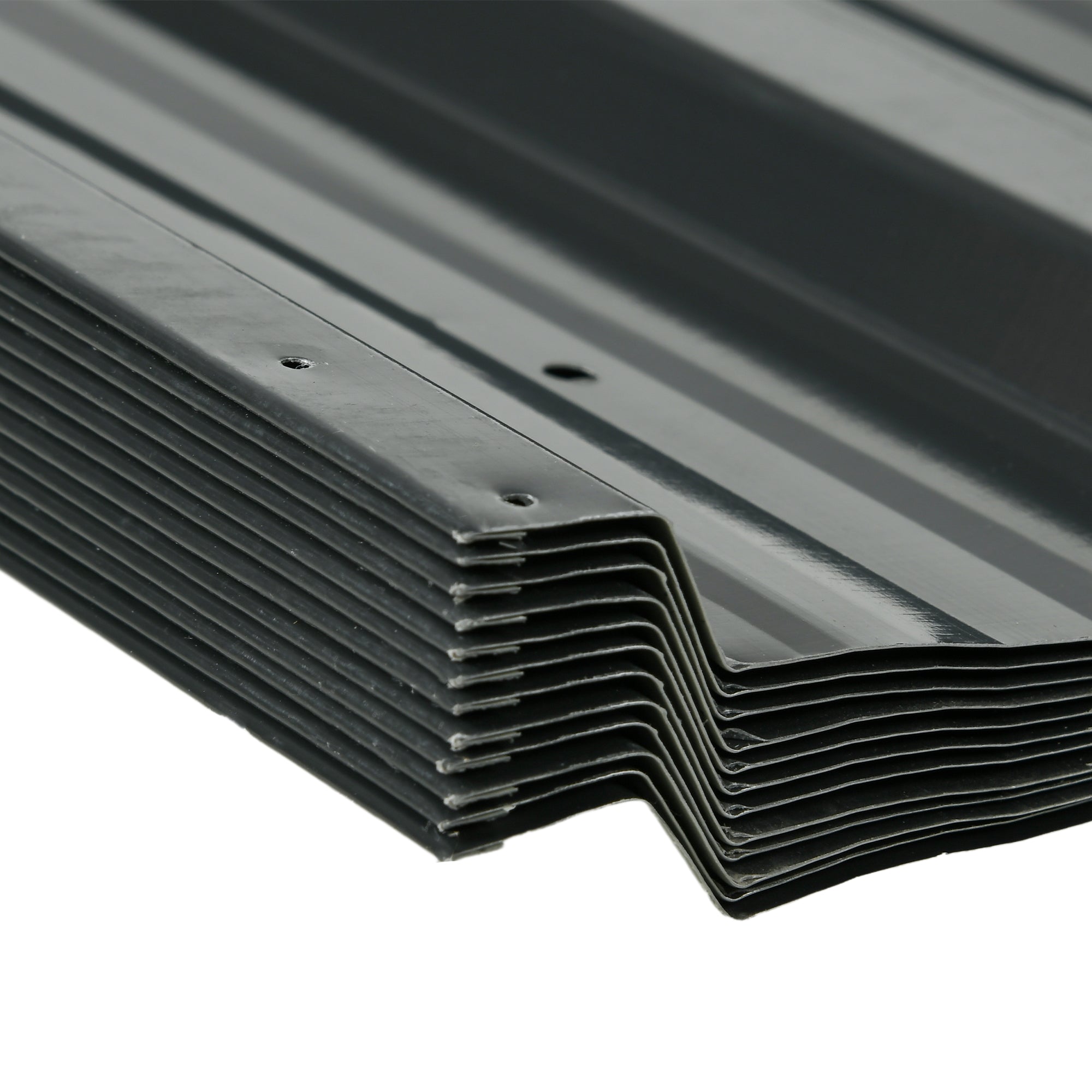 Set of 12 Corrugated Steel Roof Sheet Panels Outsunny