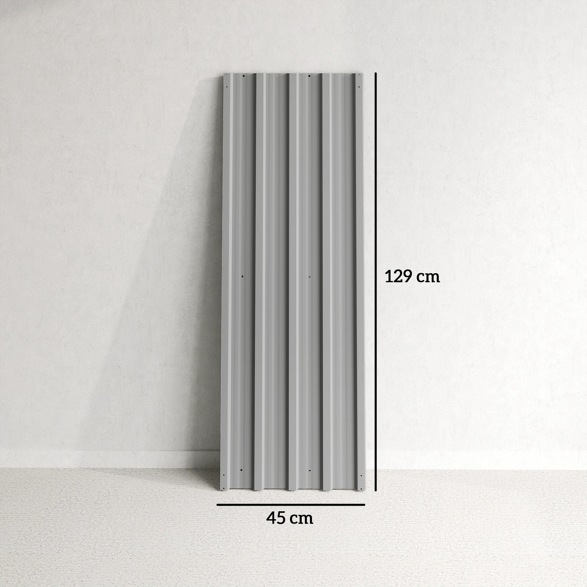 Set of 12 Corrugated Steel Roof Sheet Panels Outsunny