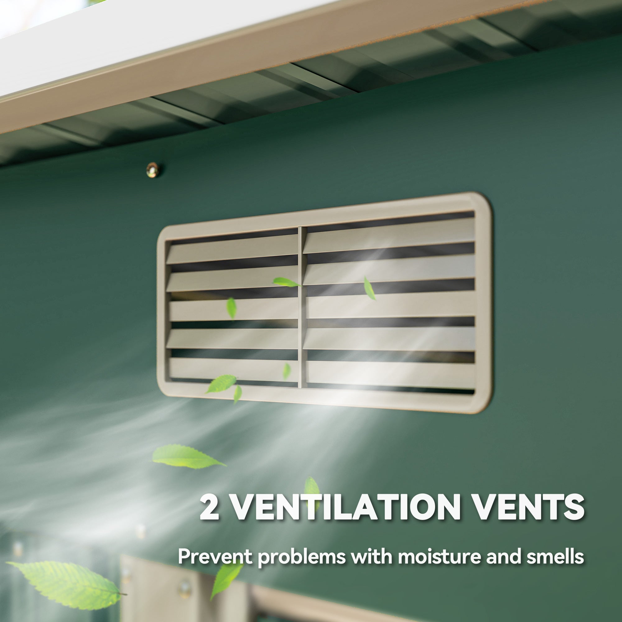 7 x 4ft Outdoor Storage Shed with Foundation Kit, Lean to Metal Garden Shed for Log, Rubbish Bin, Tool, Lawnmower, Bike, Patio and Lawn Use Outsunny