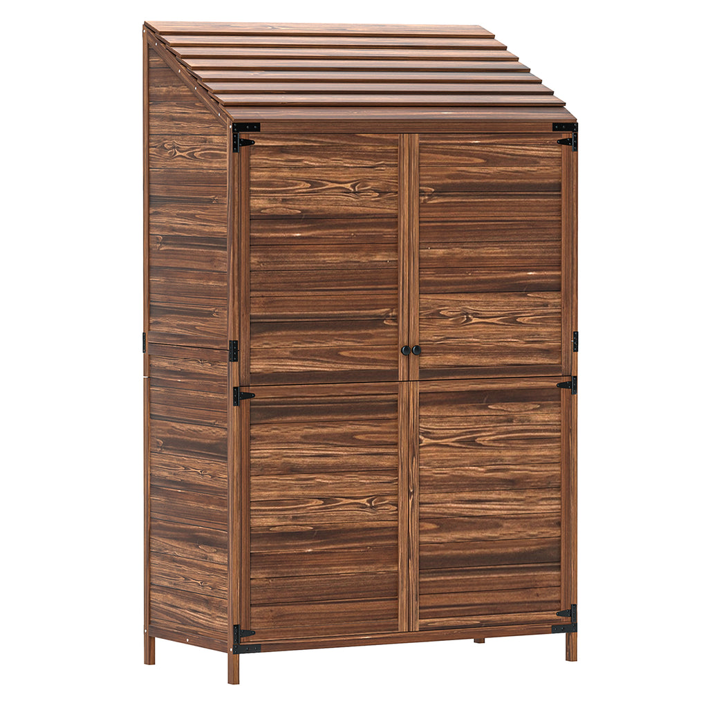 103.5 x 59 cm Wooden Garden Shed