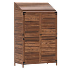 103.5 x 59 cm Wooden Garden Shed